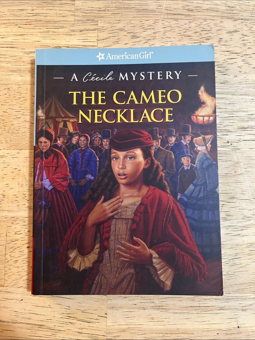 American Girl The Cameo Necklace A Cecile Mystery
